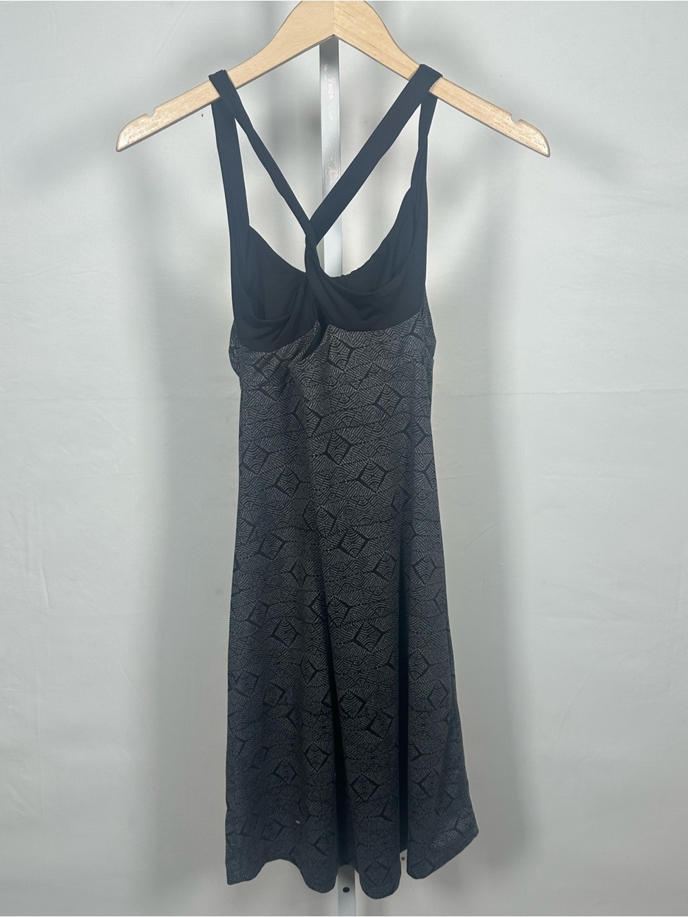 Patagonia Black & Dark Gray Patterned Tank Dress - Picture 3 of 6